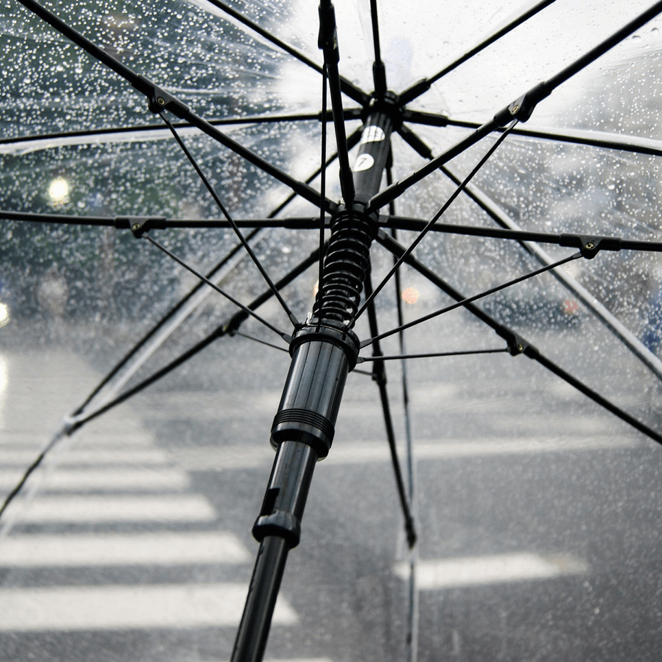 Tokio bei Regen Tag